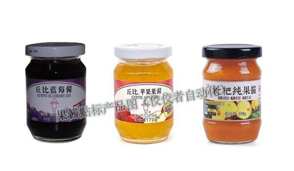 圓瓶果醬貼標 圓瓶果醬貼標